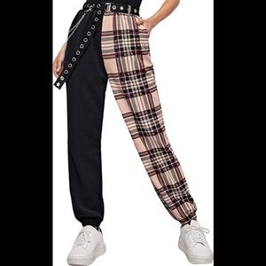 Multicolored chained pants